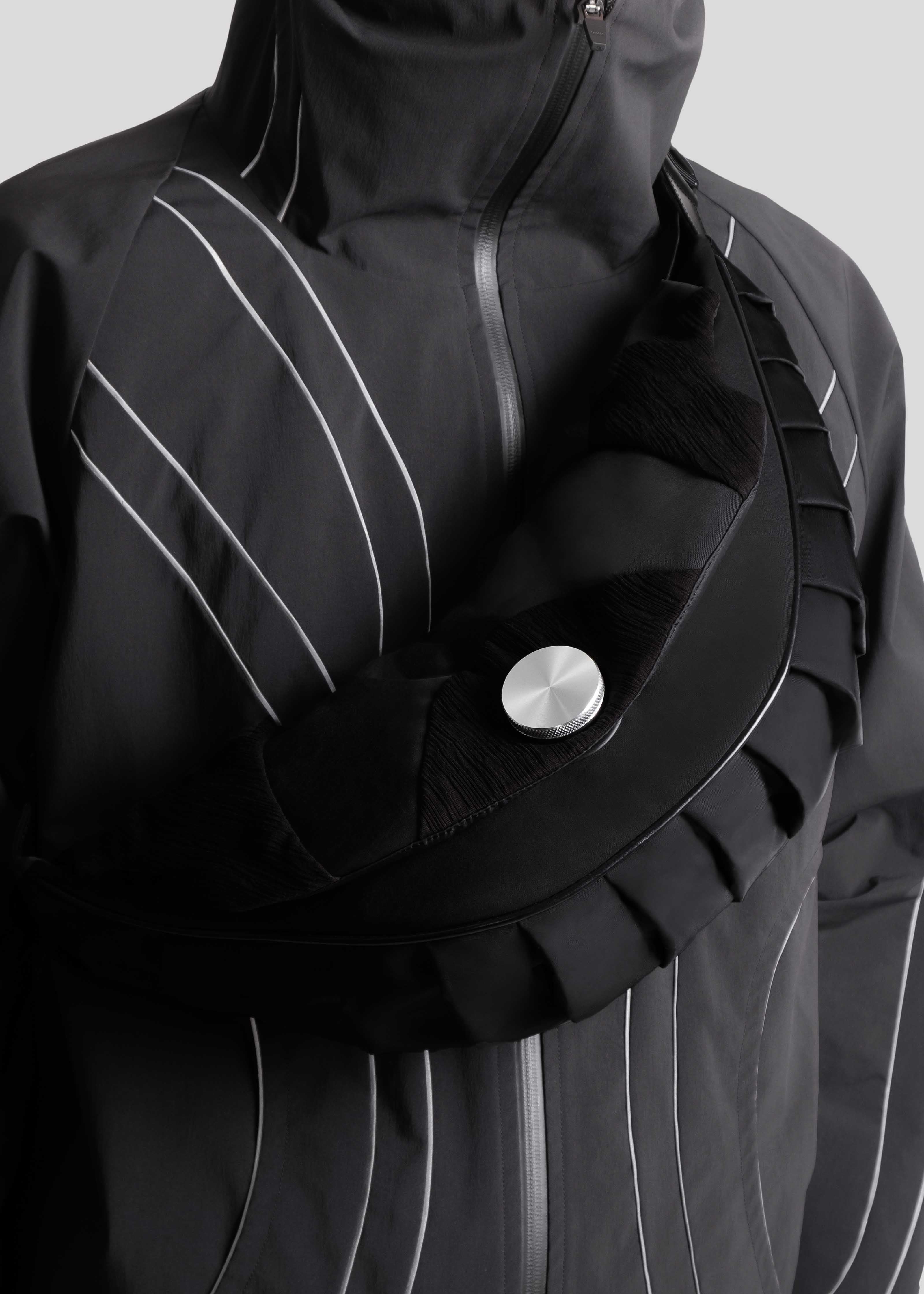 Akaza Jacket (Black with 3M Reflective)